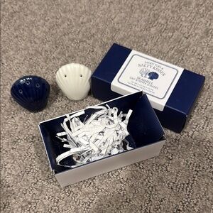 Salty Kisses Seashell Salt and Pepper Shakers